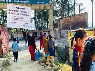 Health Camp-Kagati Gau, Nuwakot