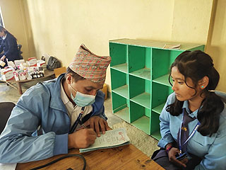 Health Camp-Kagati Gau, Nuwakot